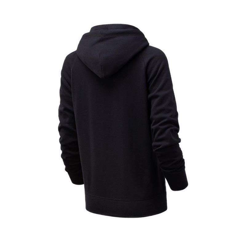 black zip up women's hoodie