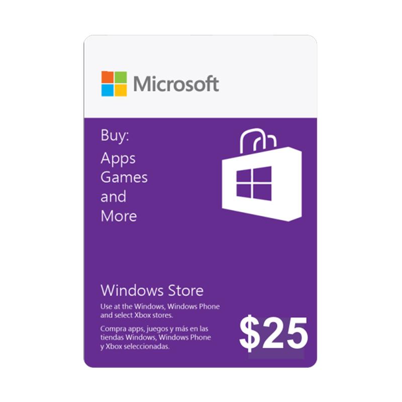 microsoft 25 gift card