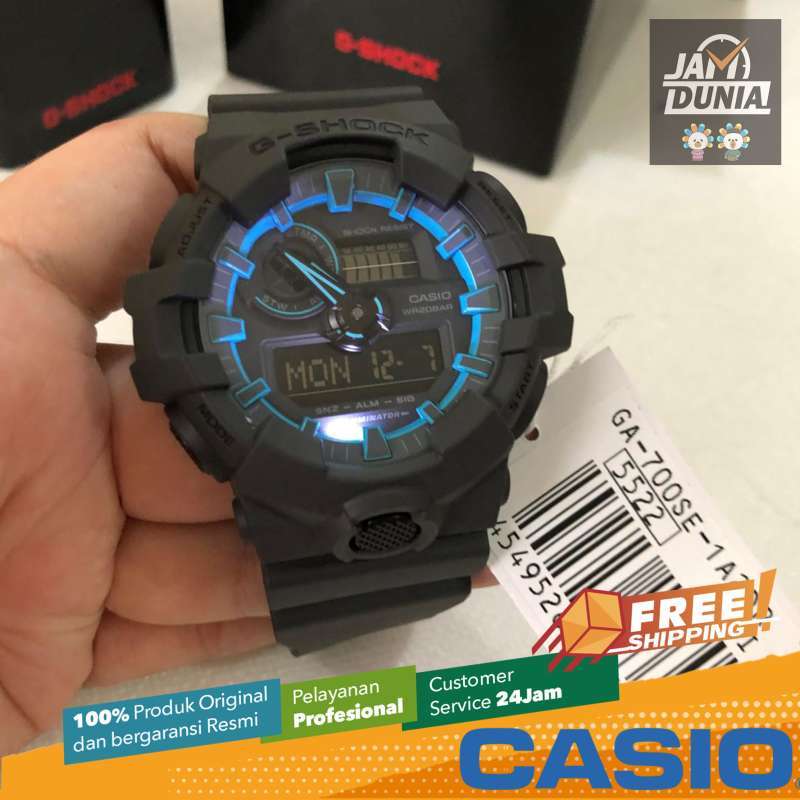 Promo CASIO ORIGINAL CASIO G SHOCK GA 700SE 1A2DR JAM TANGAN