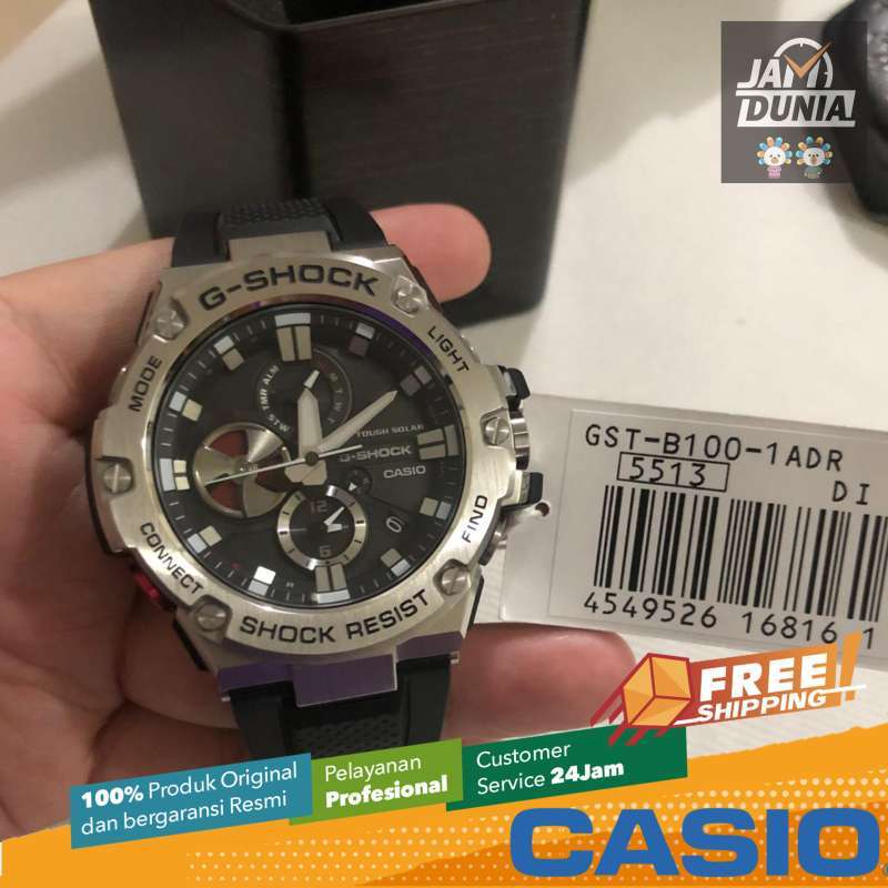 Promo CASIO ORIGINAL - CASIO G-SHOCK GST-B100-1ADR - JAM TANGAN PRIA JAM  PRIA - RUBBER G SHOCK GSHOCK CASIO GST-B100-1A GST B100 1A B 100 GSTB100 di  Seller JAMDUNIA Official Store -