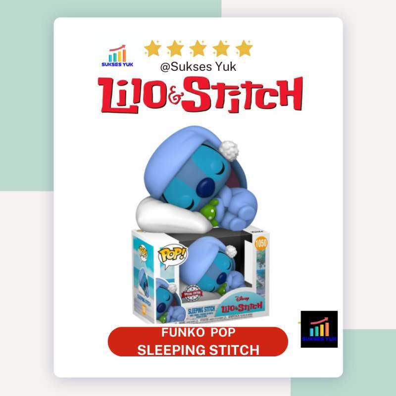 Pop! Disney #1050: Lilo & Stitch: Sleeping Stitch Hot Topic