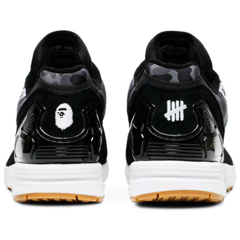bape x undefeated x adidas zx 8000 black