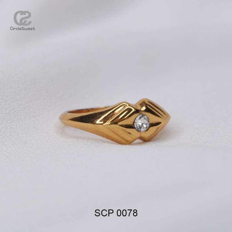 Jual CINCIN WANITA >CINCIN> WARNA EMAS> ANTI KARAT> MURAH > EKA SWASA  SCP0078 di Seller circlesweet - Dr. Sutomo, Kota Surabaya