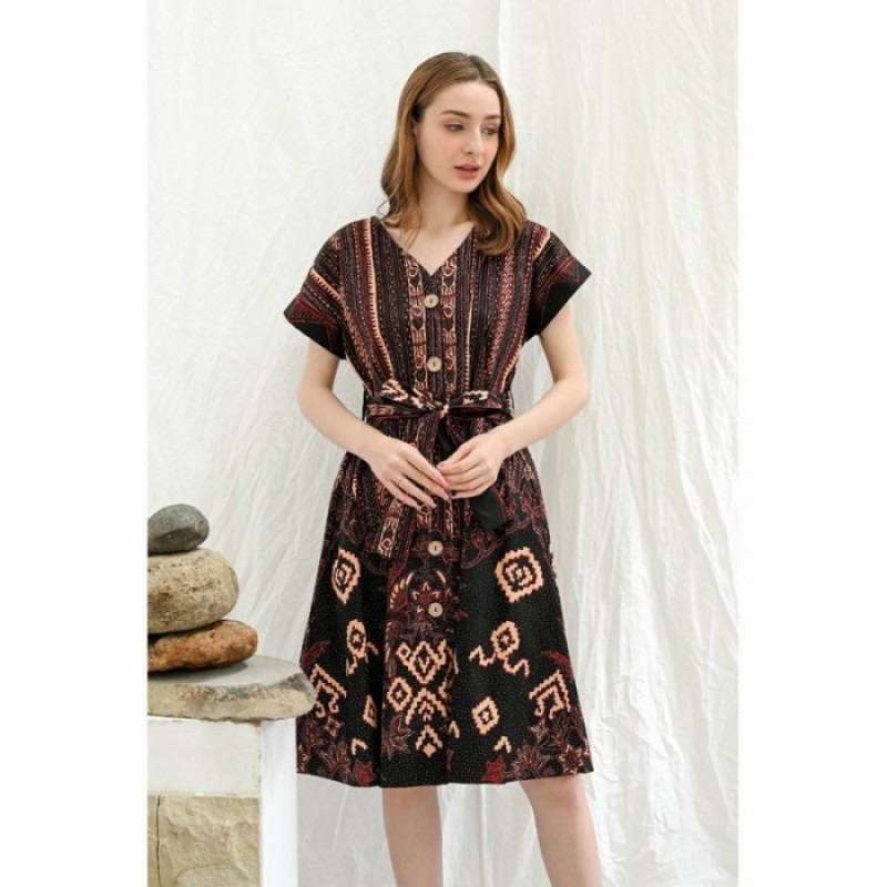 Midi dress batik modern top
