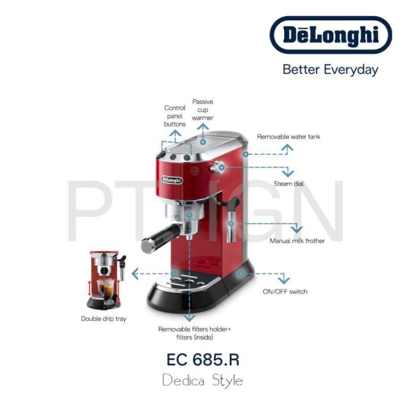 MESIN KOPI ESPRESSO EC 685 R di Seller 