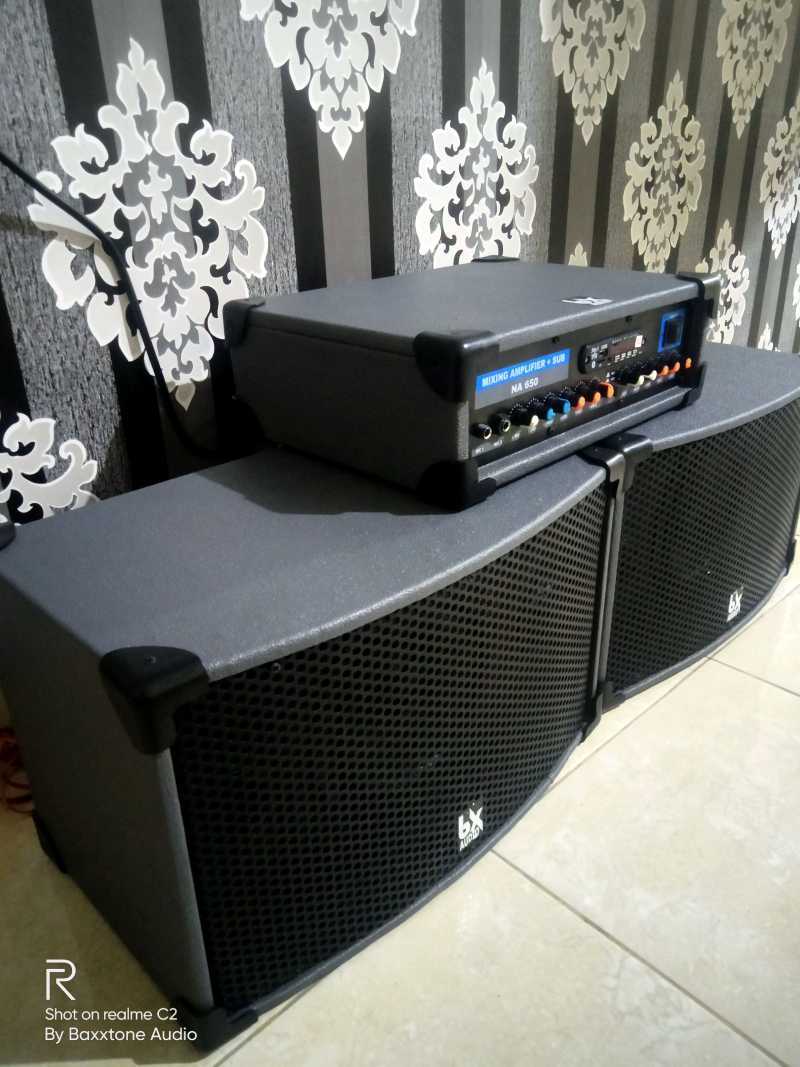 Speaker plus sale amplifier