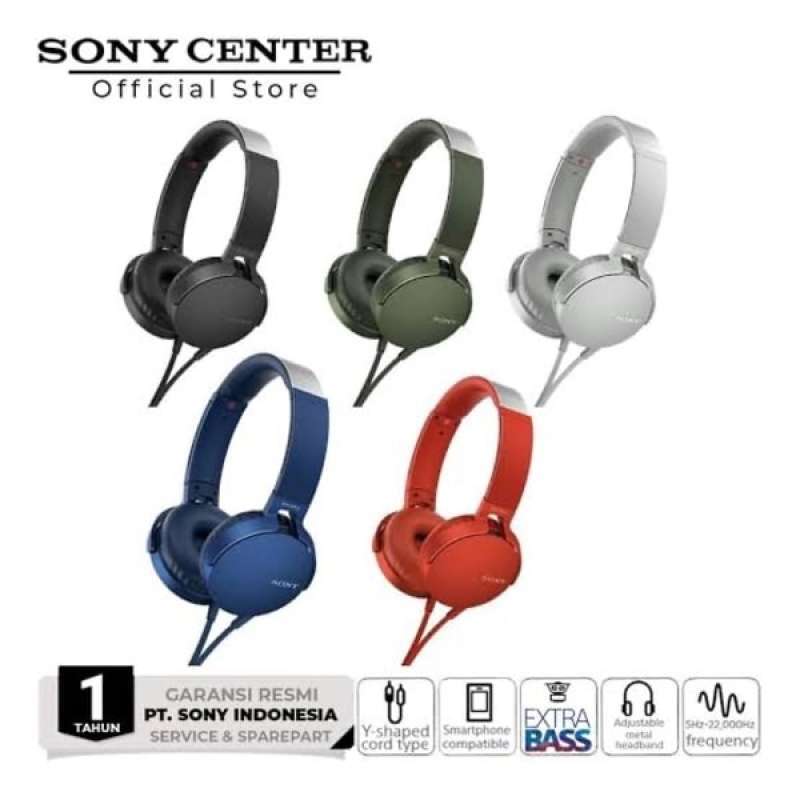 Jual Unik Sony MDR-XB550AP Extra Bass Headphone XB550 ORIGINAL MDR XB 550  AP - Hitam Limited di Seller sardenden - Indonesia | Blibli