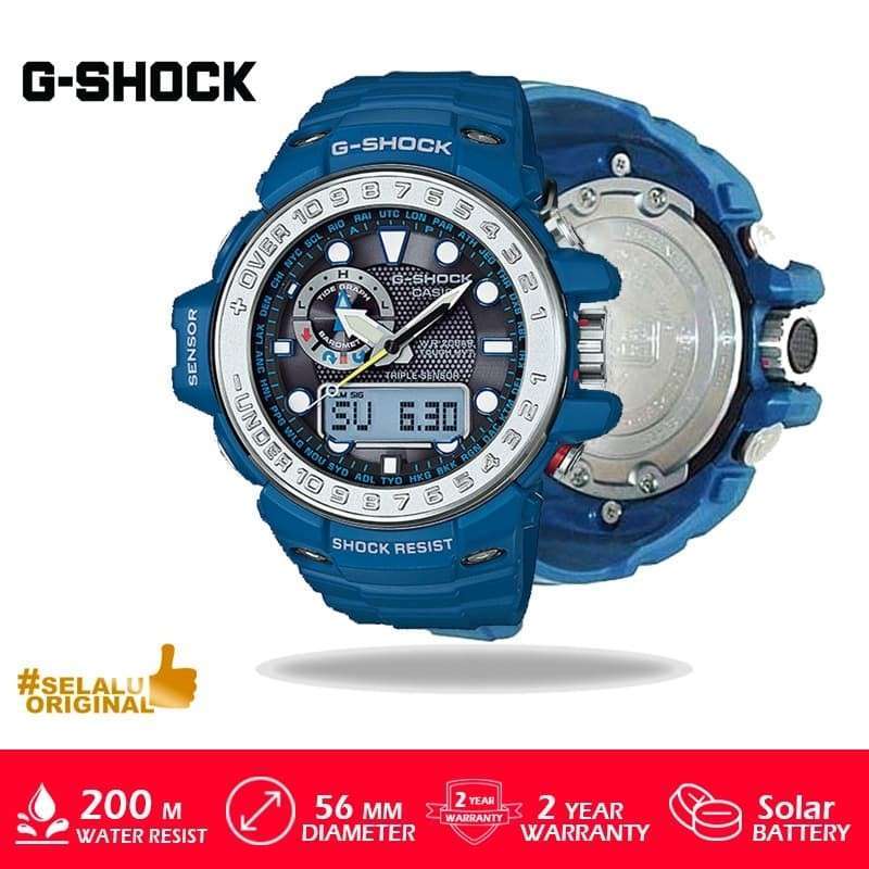 Promo CASIO G-Shock Gulfmaster Jam Tangan Pria - Blue [GWN-1000-2ADR] -  Blue di Seller THE WATCHGALLERIA OFFICIAL STORE - Kota Jakarta Pusat, DKI  Jakarta | Blibli