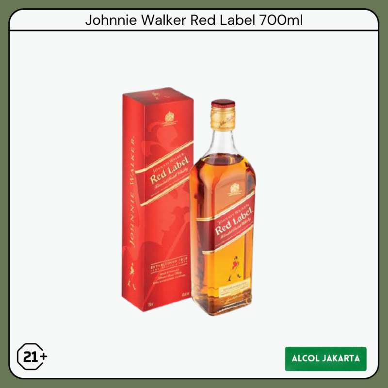 Jual Johnnie Walker Red Label Blended Scotch Whisky 750ml di ...