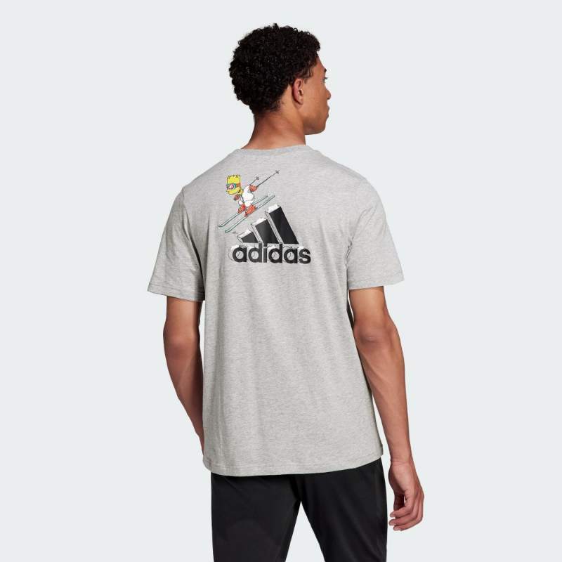 Promo adidas x The Simpsons Ski Graphic T-Shirt Baju Olahraga Pria [GS6222]  di Seller Blibli.com - Kota Jakarta Barat, DKI Jakarta | Blibli