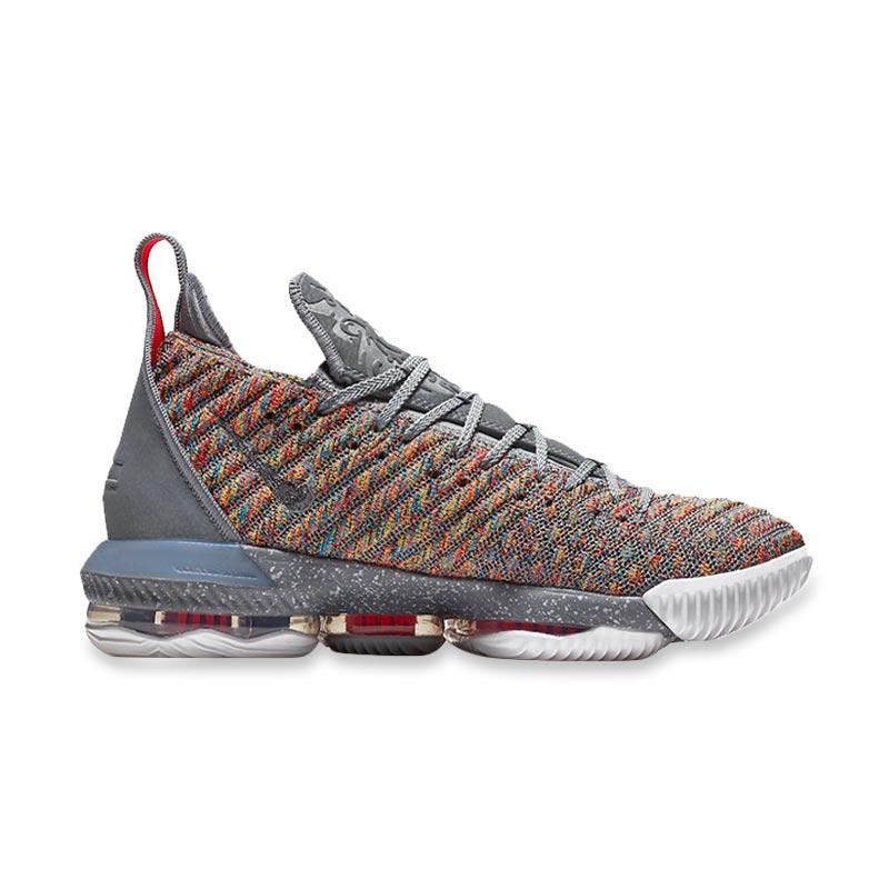 Jual NIKE LeBron 16 Sepatu Basket Pria Multicolor BQ5969 900