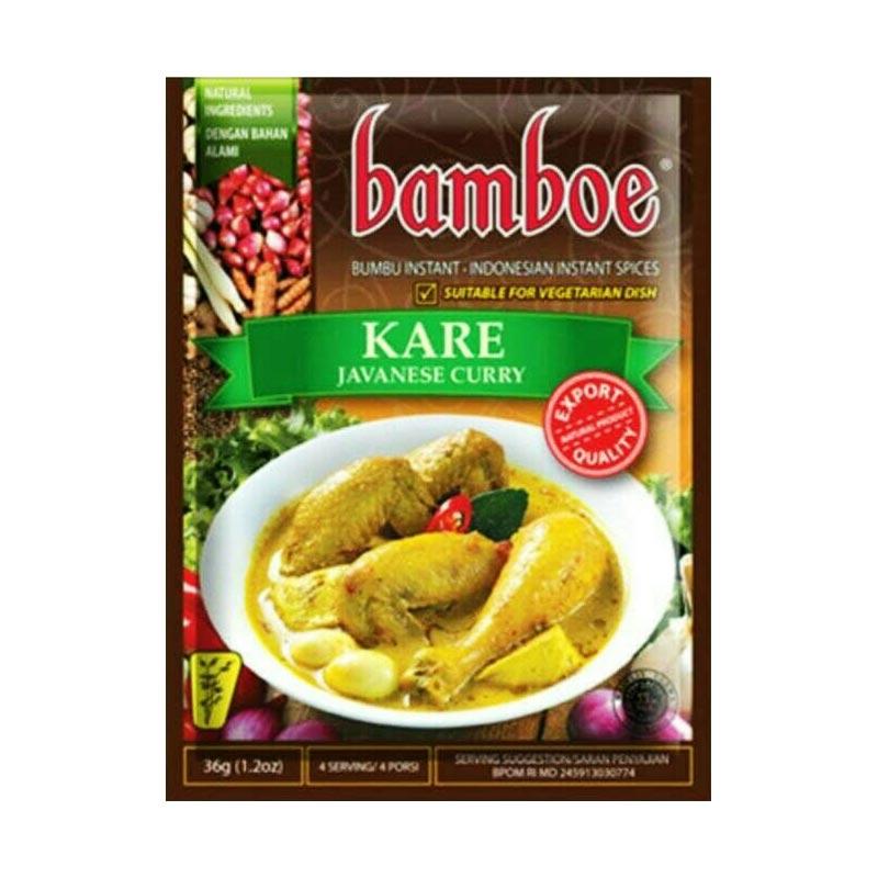 Bamboe Kare Bumbu Masak Instan 36 G Terbaru Juli 2021 Harga Murah Kualitas Terjamin Blibli