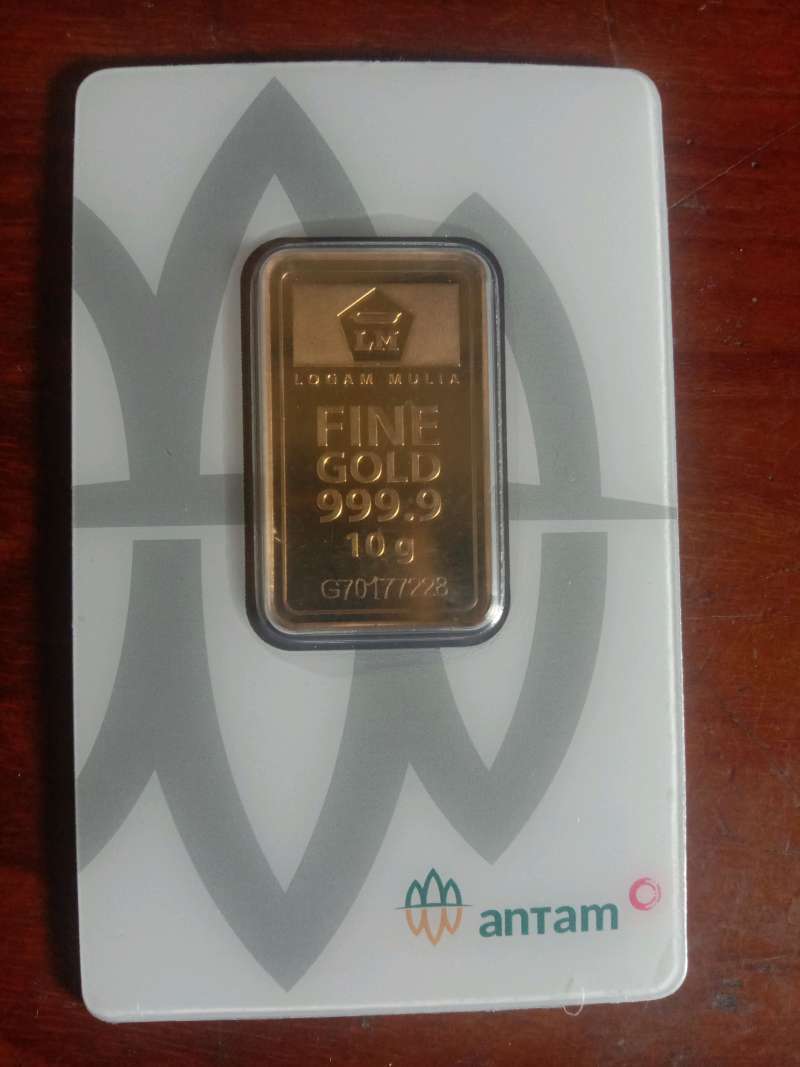 Emas Antam 10 Gram