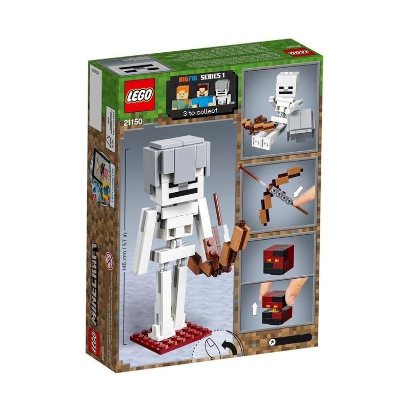 lego minecraft bigfig skeleton