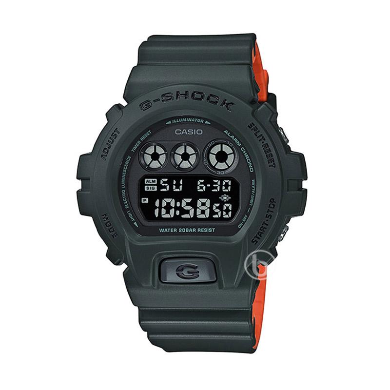 CASIO G-Shock Jam Tangan Pria [Original/ DW-6900LU] Dark Green