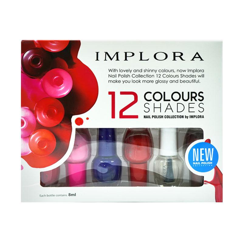 Jual Implora Shades Nail Polish 12 Colors Online November 2020 Blibli Com