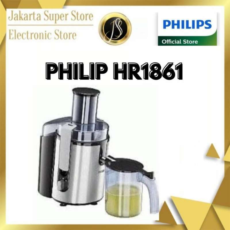 Jual PHILIPS JUICER EXTRAKTOR ALUMINIUM HR 1861 di Seller Jakarta