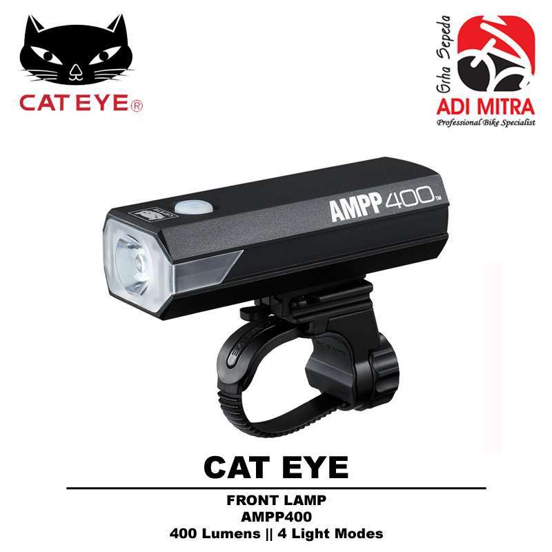 Jual Cateye AMPP400 Front Lamp EL084RC 