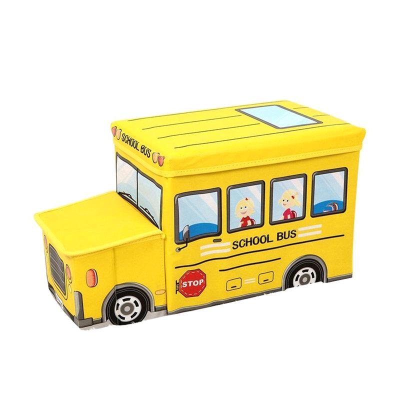 Promo Godric School Bus Cartoon Storage Box Kotak Tempat Penyimpanan Diskon  62% di Seller markasdagang - Cilandak Barat, Kota Jakarta Selatan | Blibli