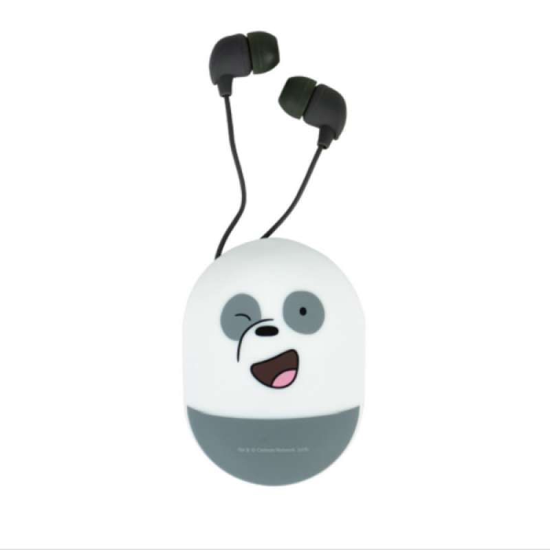 Jual Miniso official In earphones We Bare Bears 2.0 round oval