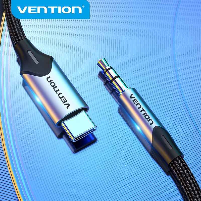 Male Braided Jacket Audio Cable Adapter 