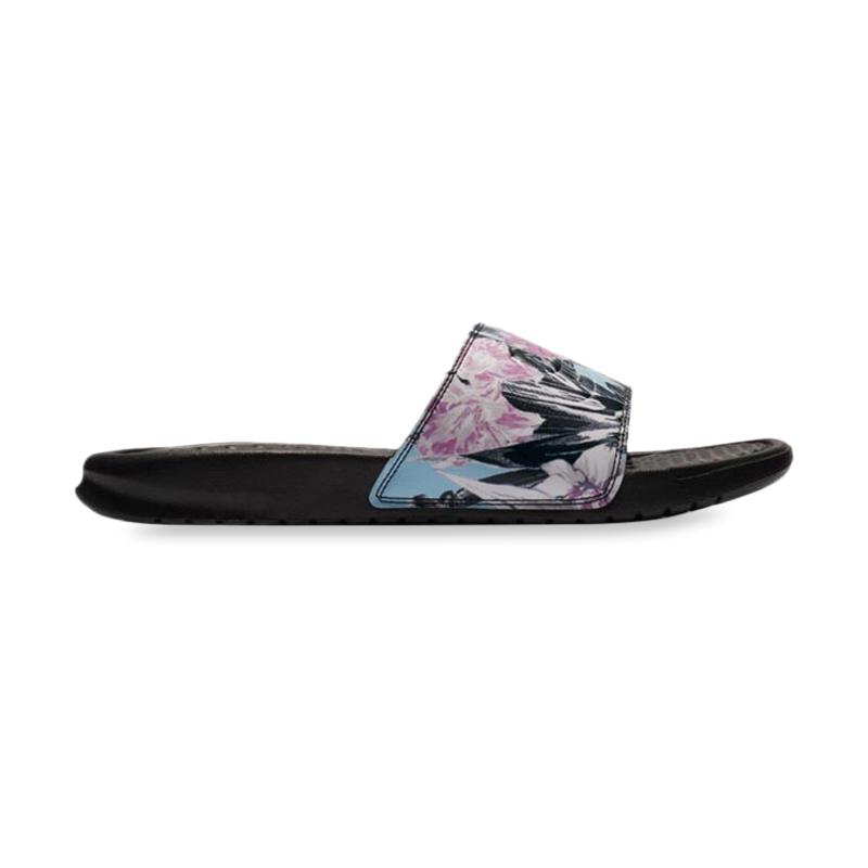 women's nike benassi jdi print fp slide sandals