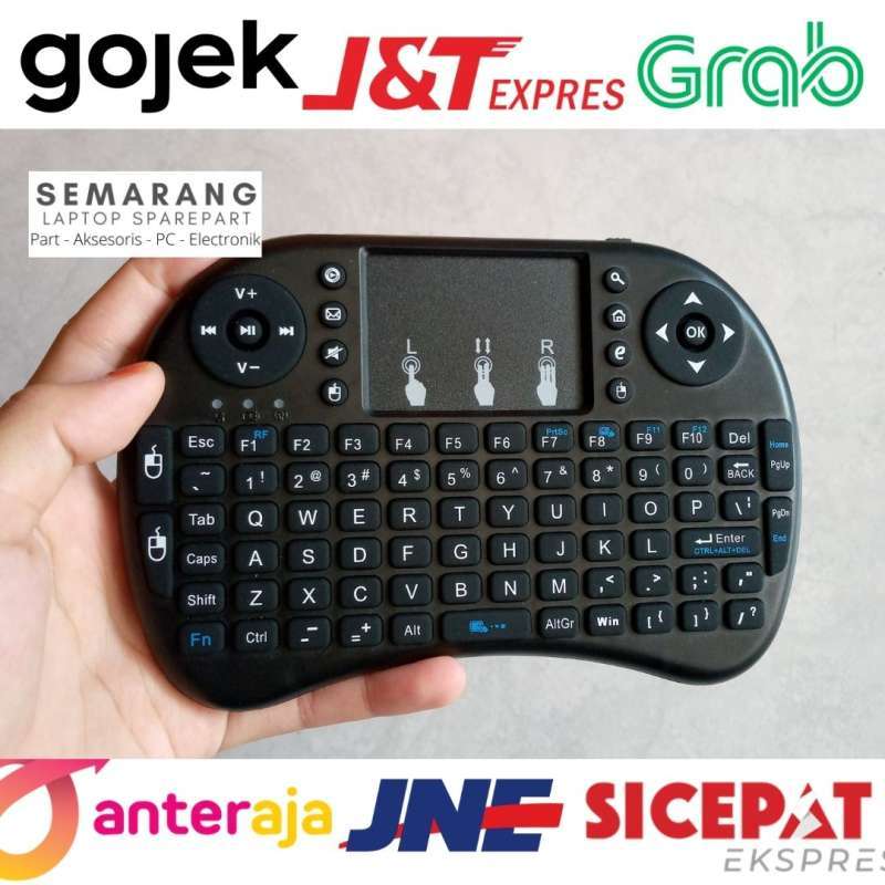 Jual Mini Keyboard Wireless Touchpad Mouse For Pc Smart Tv