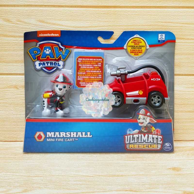 Jual Paw Patrol Ultimate Rescue Marshall Mini Fire Cart di Seller