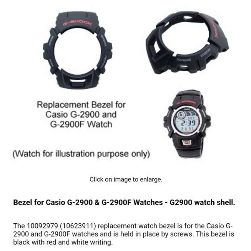 Jual RECOMMENDED BEZEL G-SHOCK G-2900F / G-2900 CASIO ORIGINAL di Seller  NUE SHOP - Indonesia | Blibli
