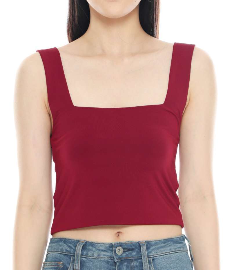 Jual MAW cami crop top tank top manset 
