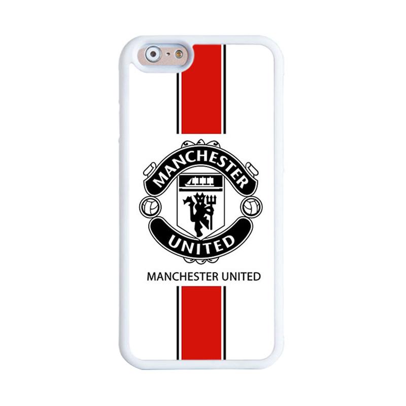 Jual Indocustomcase Manchester United Logo Red Stripe Tpu Rubber Softcase Casing For Iphone 6 Or 6s Online September 2020 Blibli Com