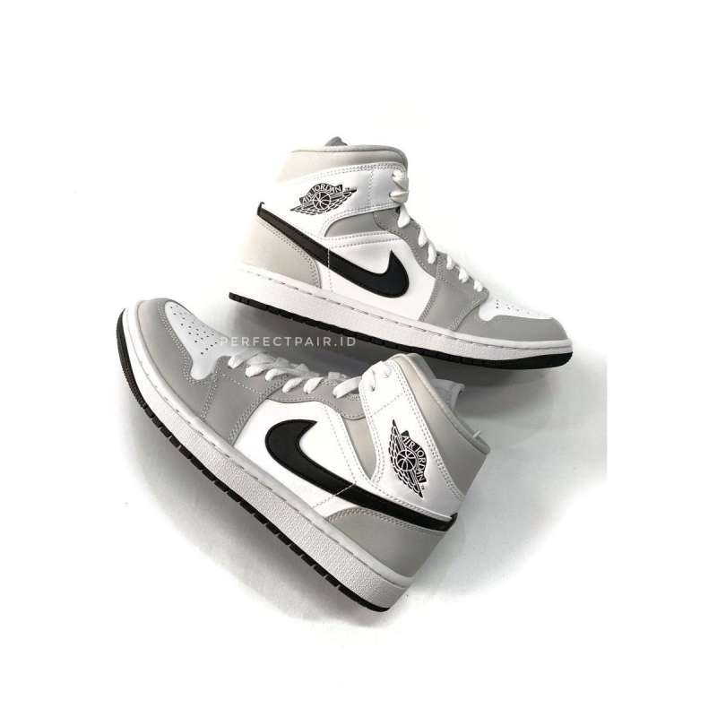 Jual Nike Air Jordan 1 Mid Smoke Grey W 