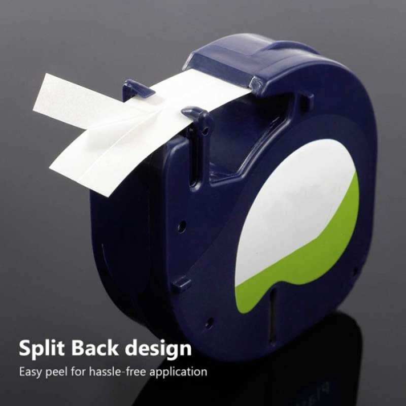Jual ORIGINAL 5PCS TAPE LABEL PENGGANTI WARNA HITAM PUTIH ...