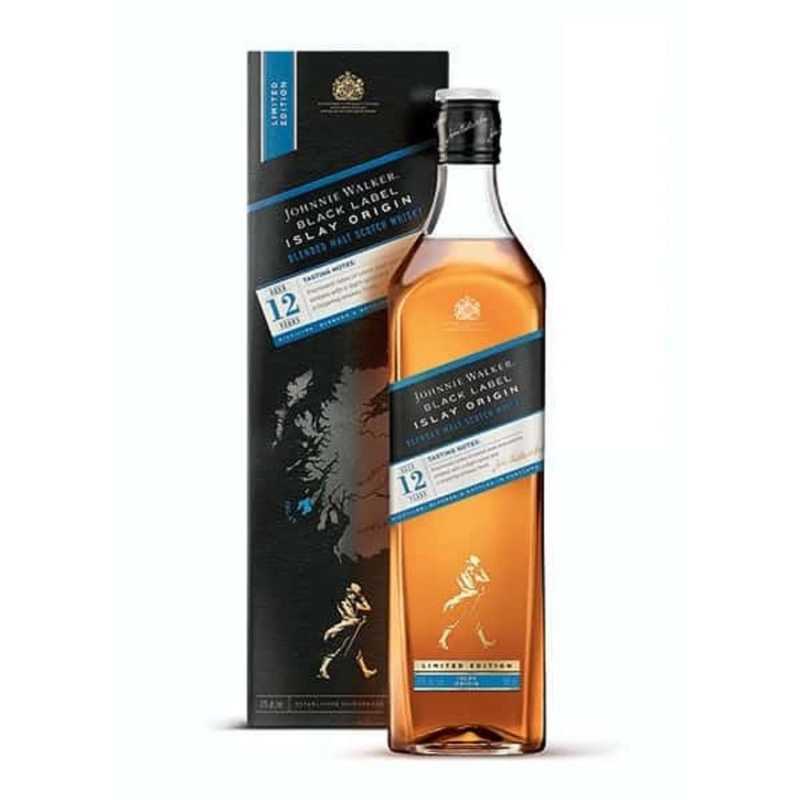Jual Johnnie Walker Black Label 12 Year Old Islay Origin ...