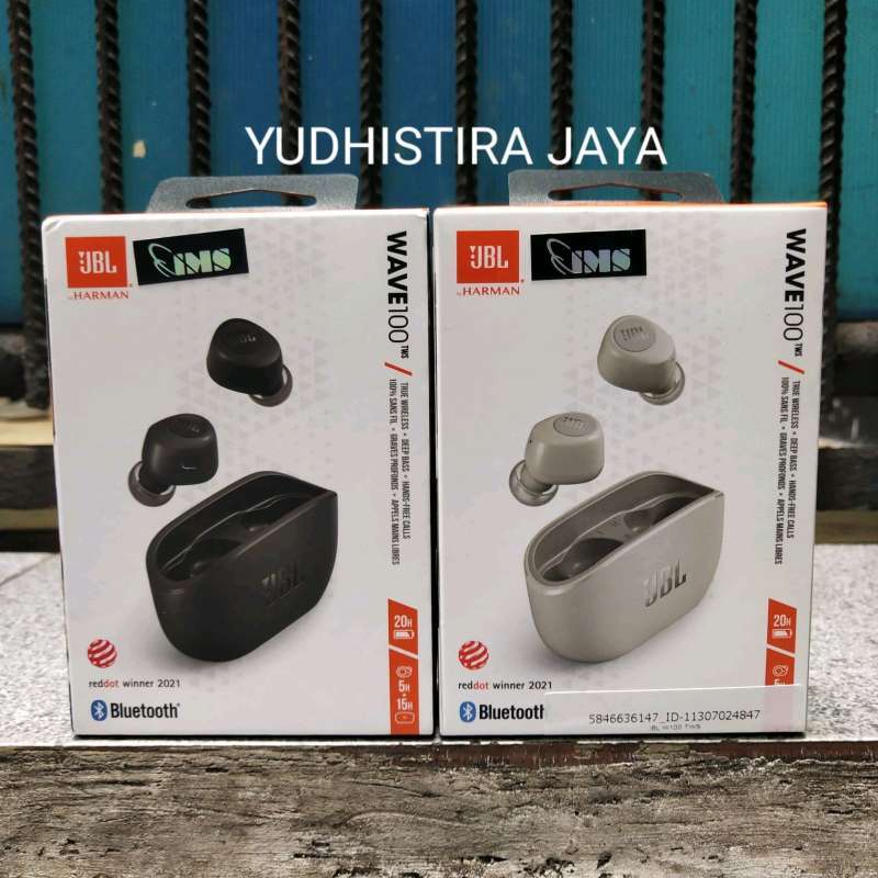 JBL WAVE 100 TWS ORIGINAL True Wireless Earphone Resmi IMS