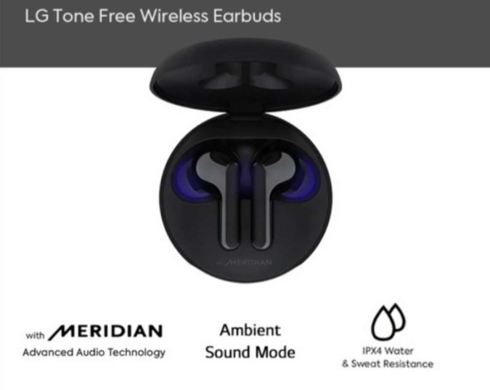 Jual EARPHONE LG TONE FREE FN4 WIRELESS BLUETOOTH EARBUDS - Putih di Seller  Ganessa Store - Indonesia | Blibli