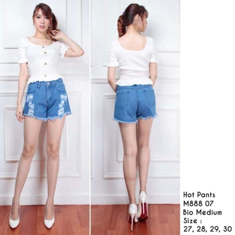 Celana Pendek Jeans Wanita 