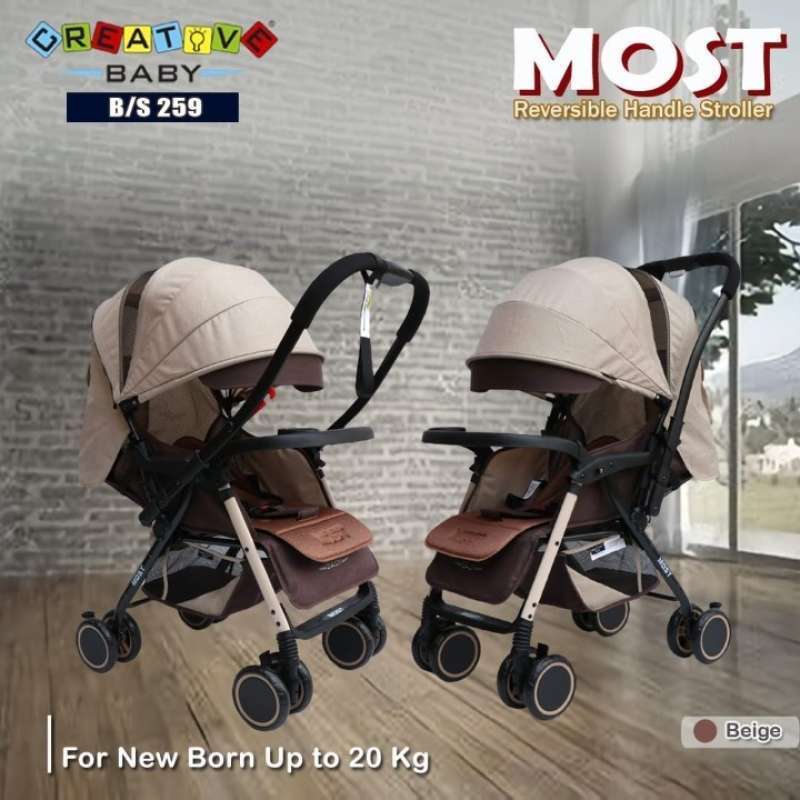 Promo PLIKO Creative Baby MOST BS 259 Stroller Kereta Dorong Bayi