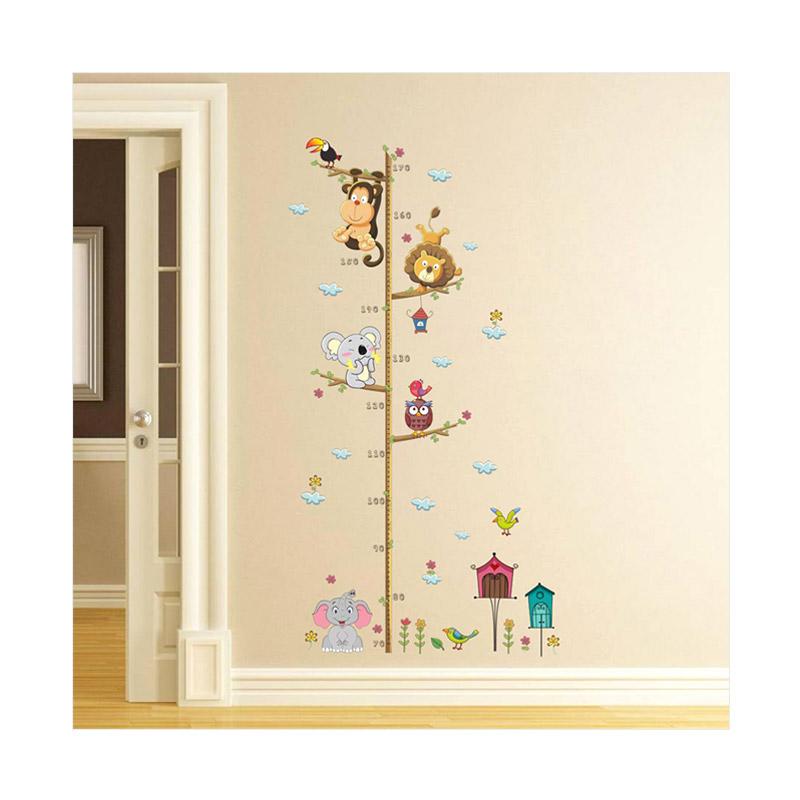 Jual Bluelans Cute Cartoon Height Measurement Sticker Children S