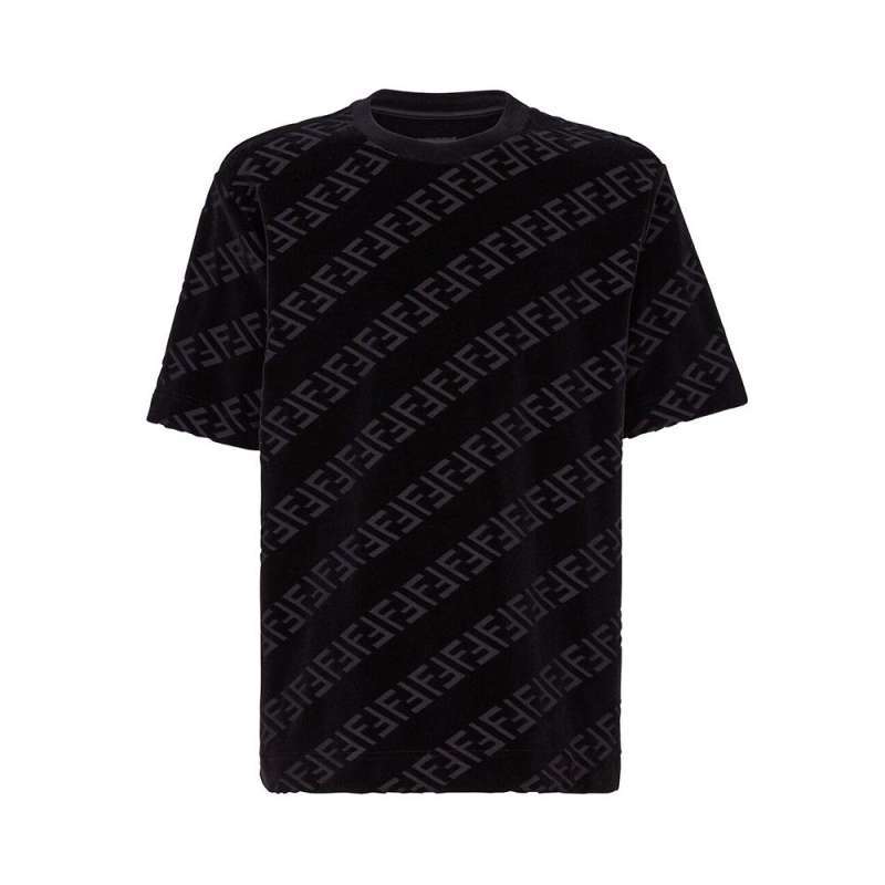 Fendi diagonal t shirt top