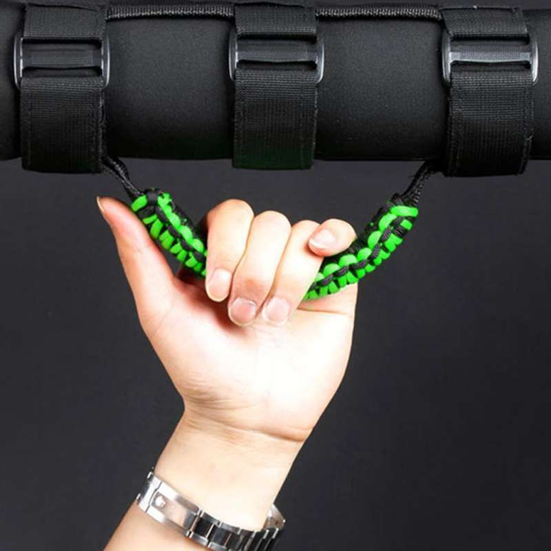 Promo Roll Bar Grab Handle Straps Handles Fits for Jeep Wrangler Oxford  Cloth Green Black Diskon 23% di Seller Homyl - China | Blibli