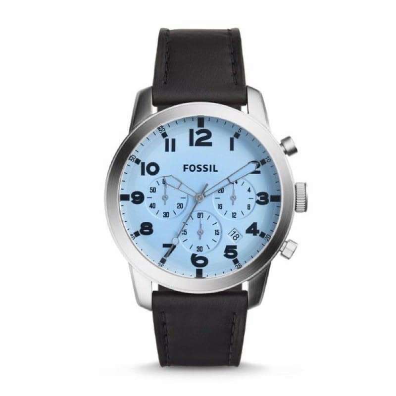 Pria Fossil FS 5162 Blue Glass 