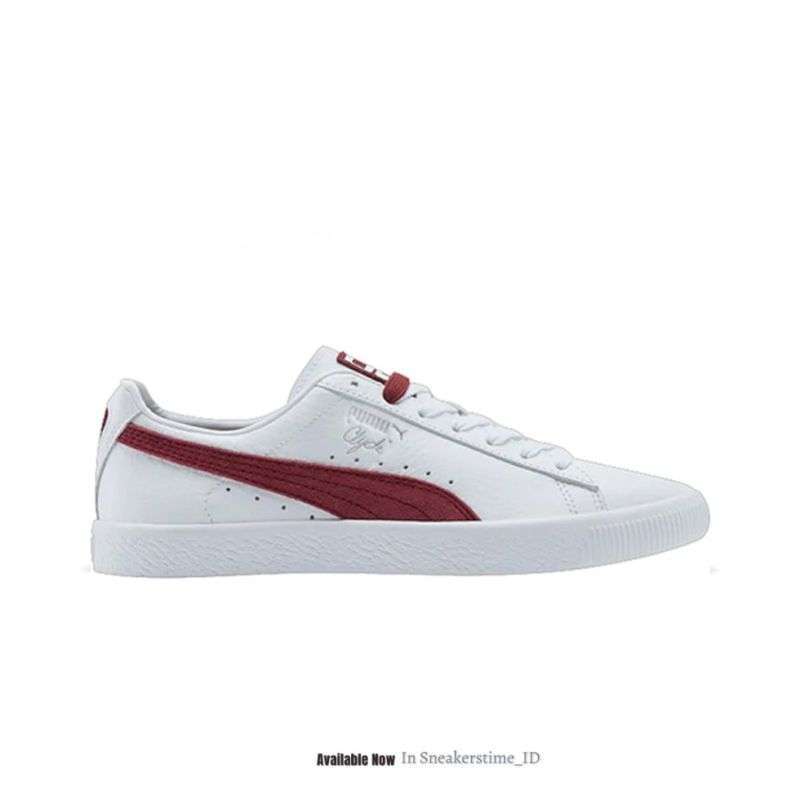 puma white red sneakers