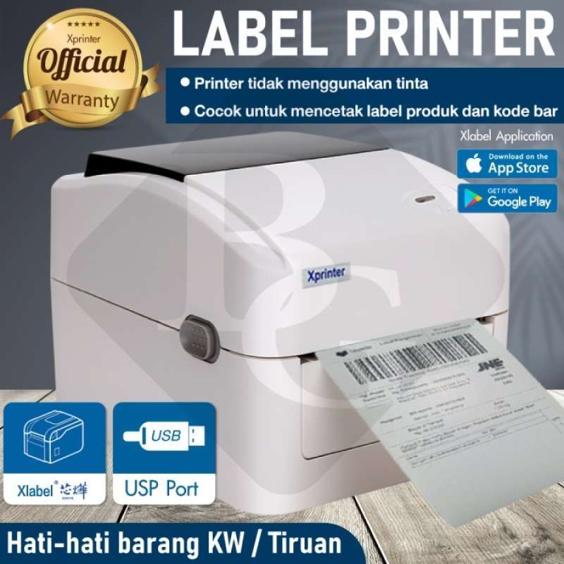 Jual SPECIAL Printer Barcode Label Thermal Xprinter USB model ...