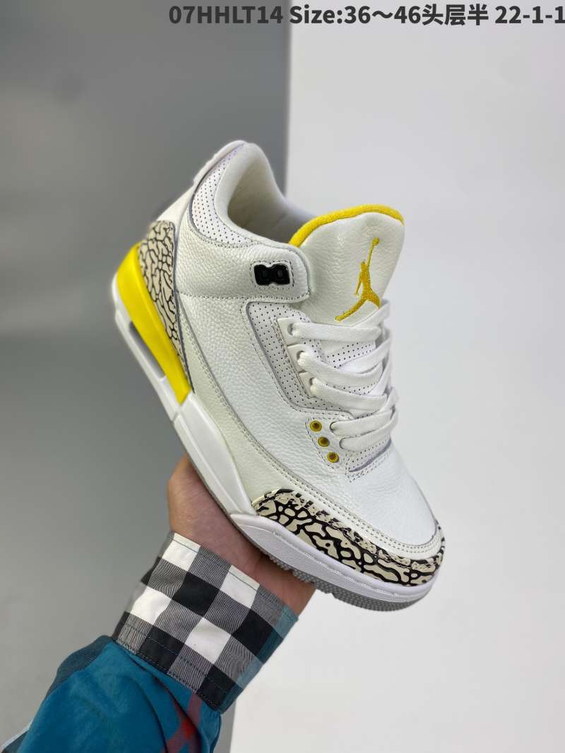 Jual Nike Air Jordan 3 Michael Jordan Aj3 Mid Top Retro Casual Sports Culture Basketball Shoe The Delicate Le Sepatu Basket Lari Olahraga Kasual Modis 38 Di Seller Li Shiying Shop