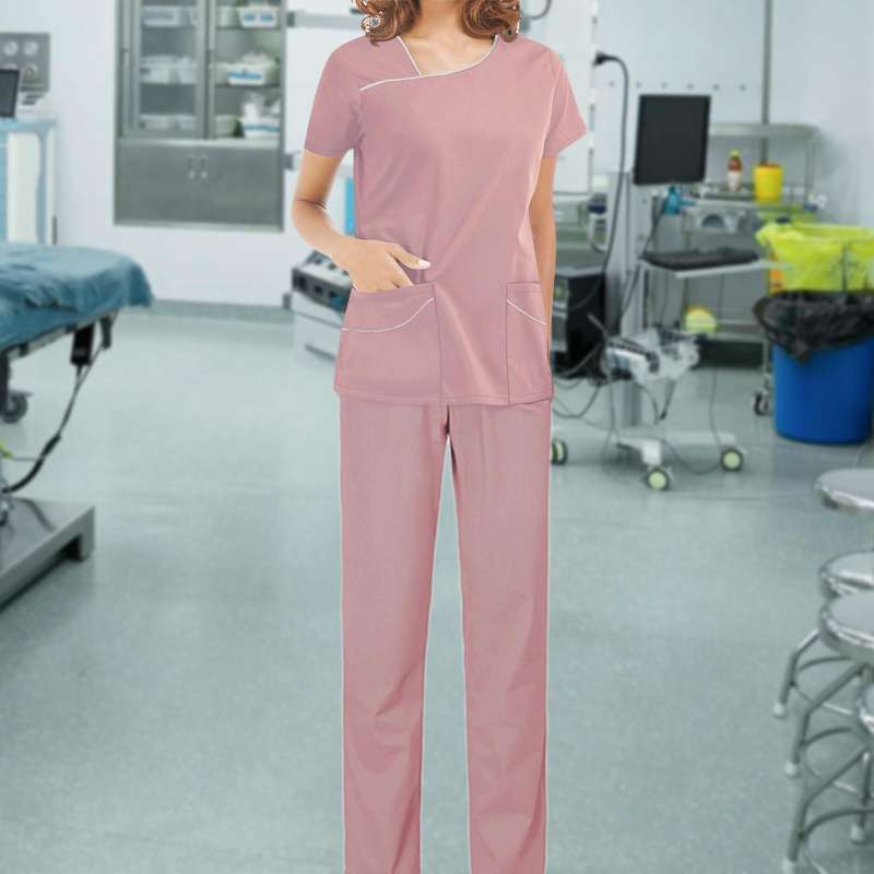 Nurse Top Pants Breathable Clothes 