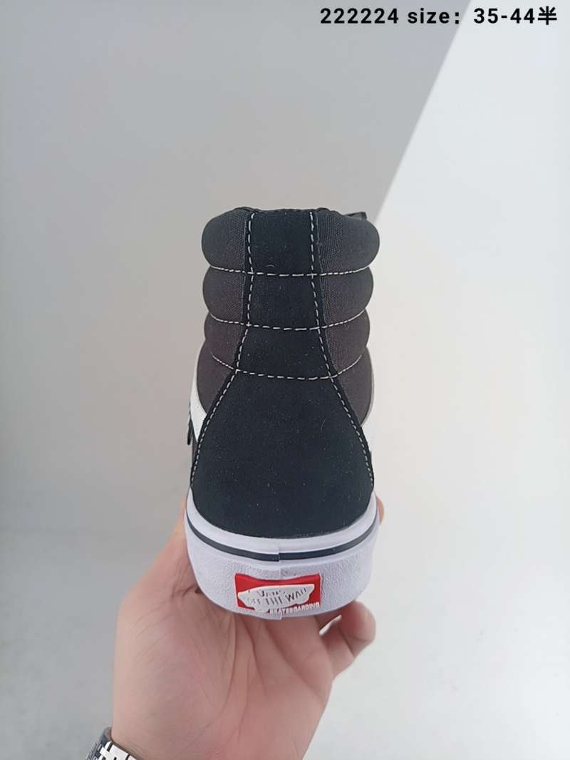 old skool high top vans white