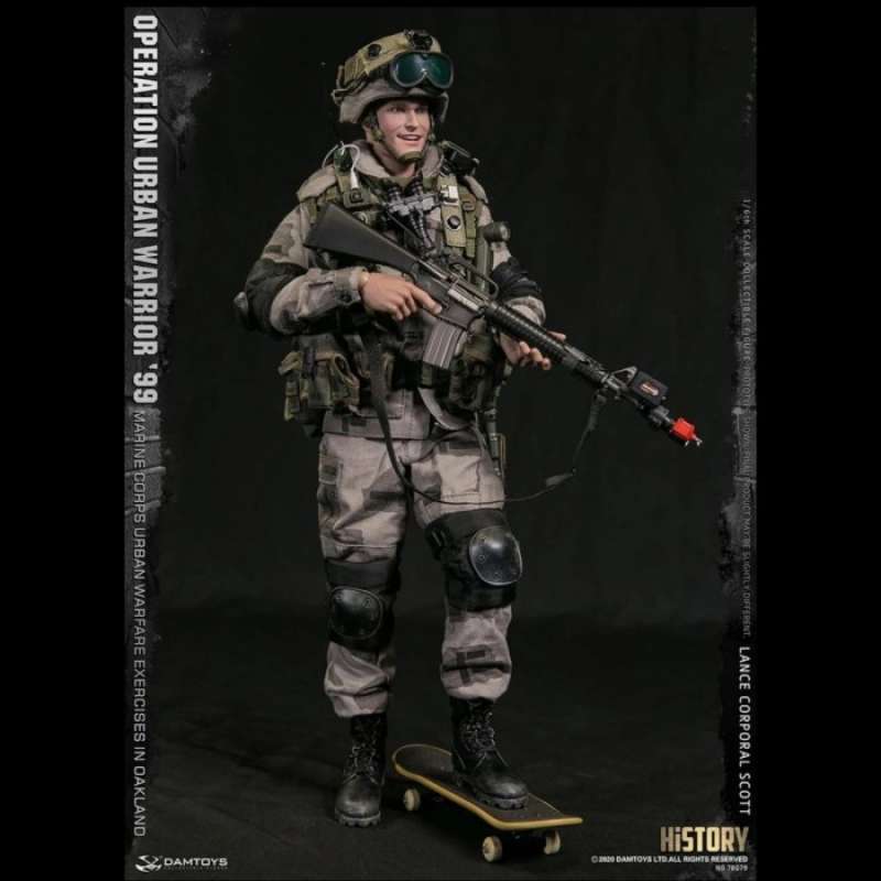 Promo Dam Toys Figurine Elite Series Operation Urban Warrior 99