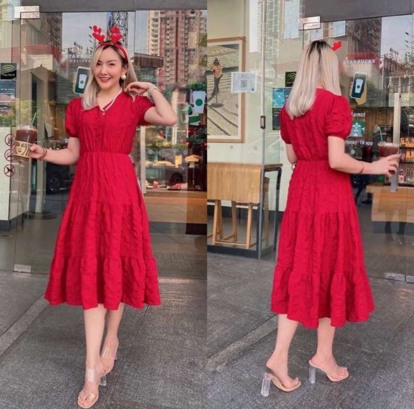 Online shop hot sale dress wanita