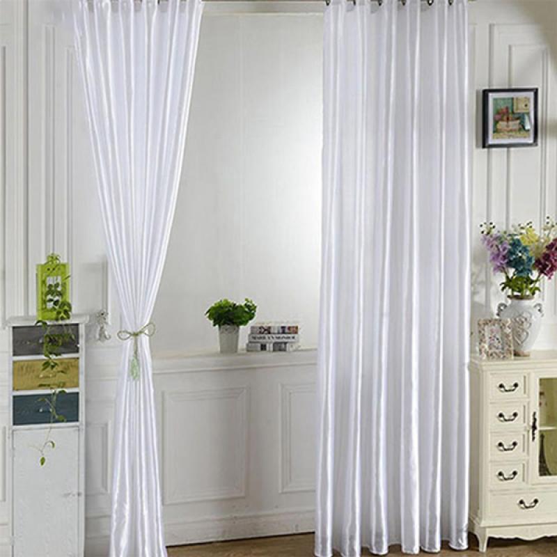 Jual Bluelans Solid Window Door Room Panel Shade Curtain Drape